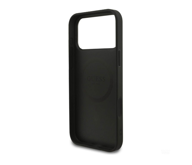 Guess Saffiano Classic Logo MagSafe do iPhone 17 Pro Max czarny - 1365577 - zdjęcie 3